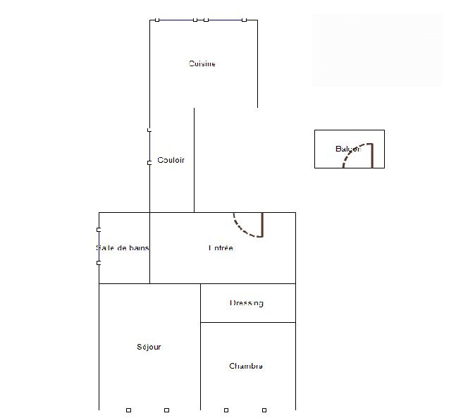 Appartement à vendre à Paris, 46 m²