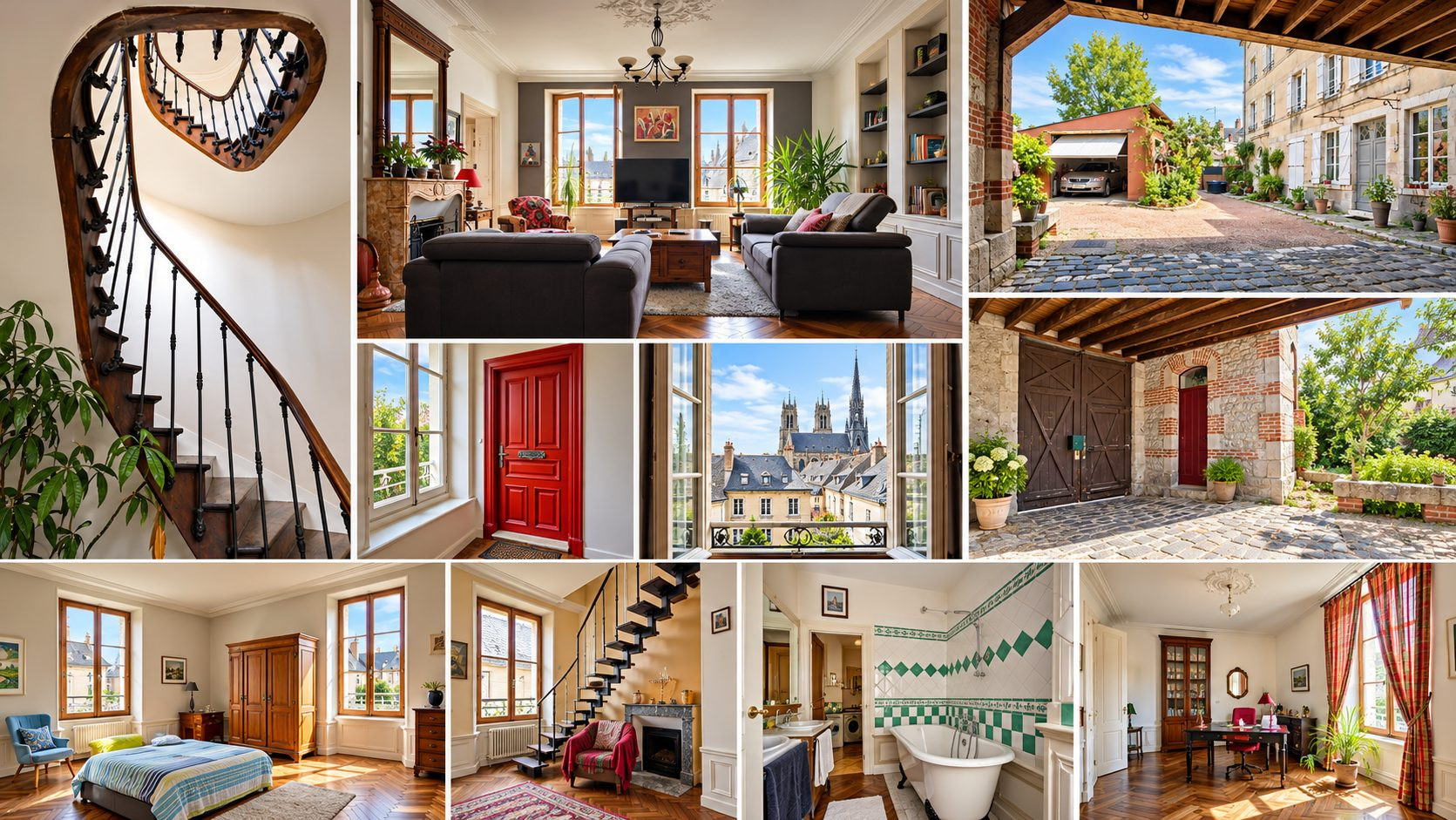 ORLÉANS CŒUR DE VILLE – SUPERBE DUPLEX BOURGEOIS DE 185 M² – CHARME & VOLUMES