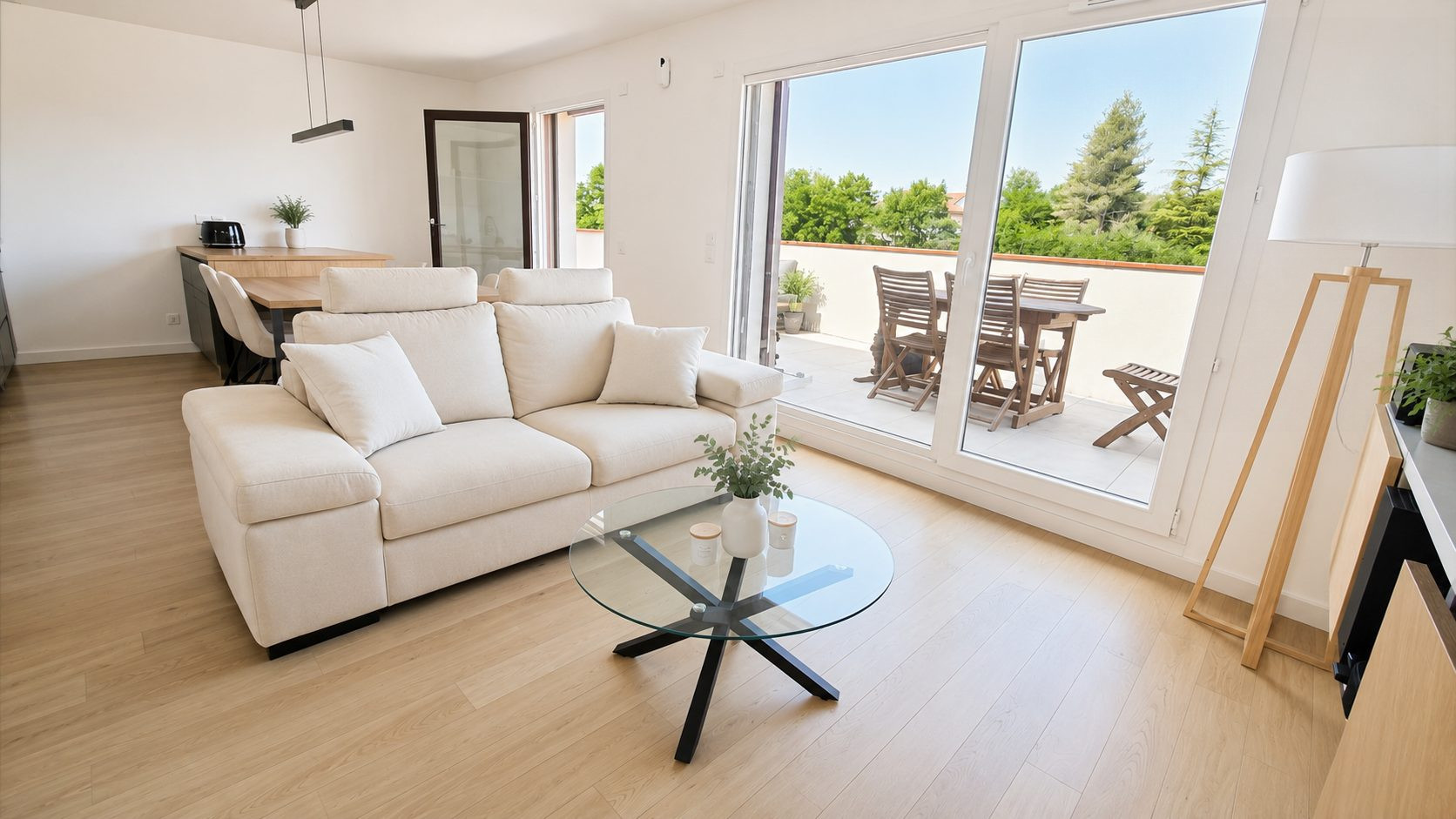COUP DE CŒUR ASSURÉ – SUPERBE T2 EN ATTIQUE AVEC TERRASSE DE 28 m² – RÉSIDENCE DE STANDING 2024