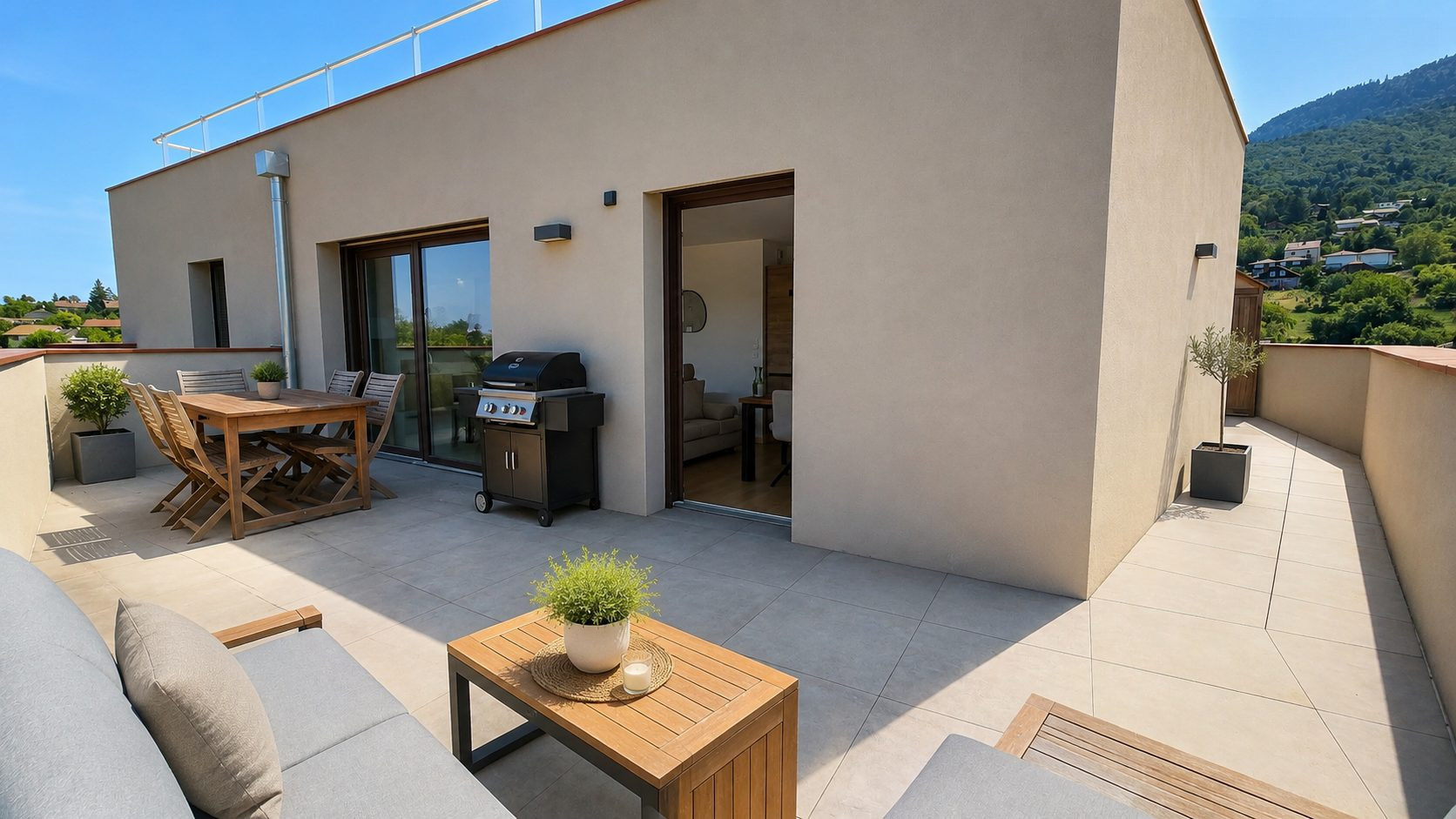 COUP DE CŒUR ASSURÉ – SUPERBE T2 EN ATTIQUE AVEC TERRASSE DE 28 m² – RÉSIDENCE DE STANDING 2024