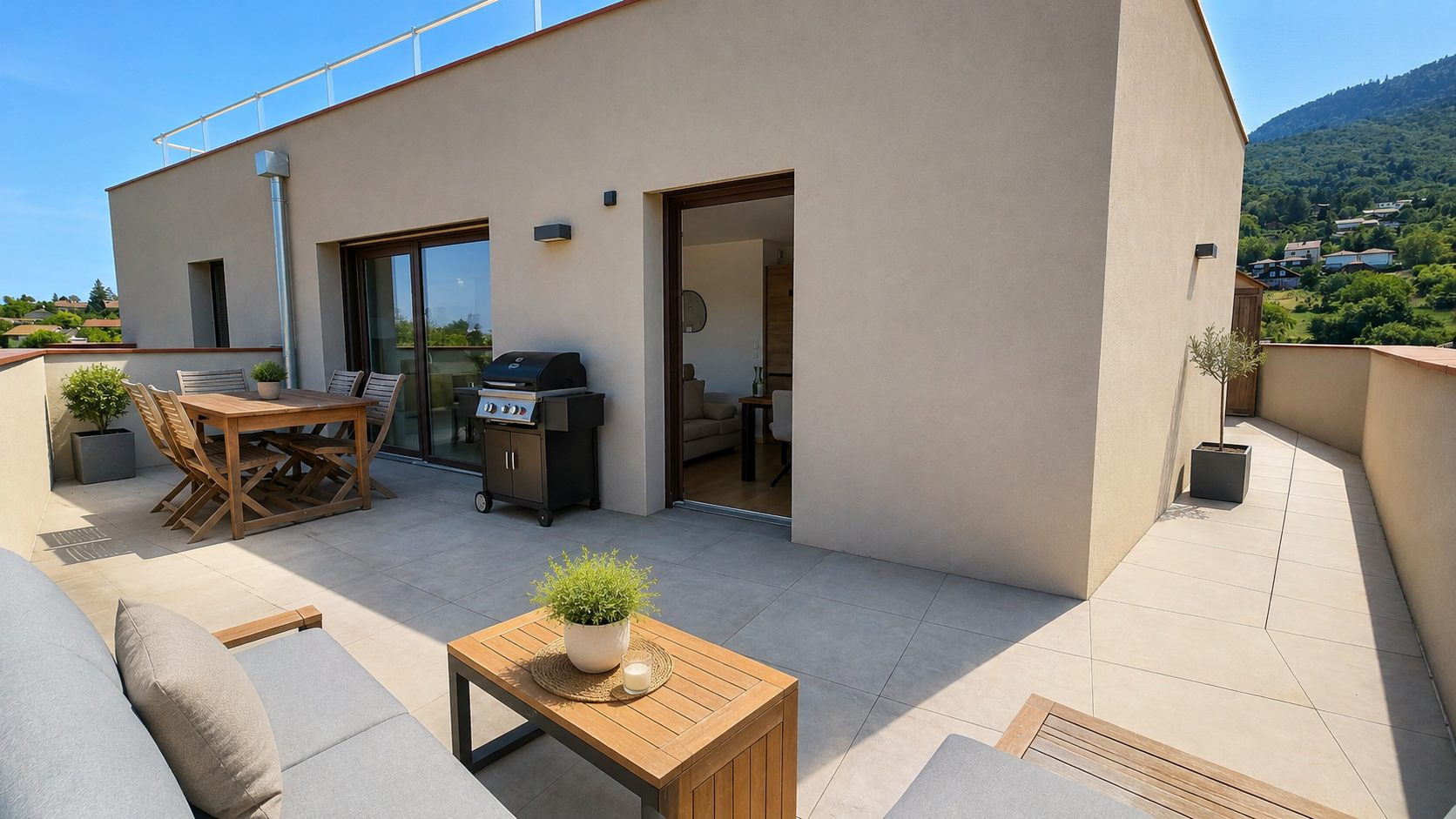 COUP DE CŒUR ASSURÉ – SUPERBE T2 EN ATTIQUE AVEC TERRASSE DE 28 m² – RÉSIDENCE DE STANDING 2024