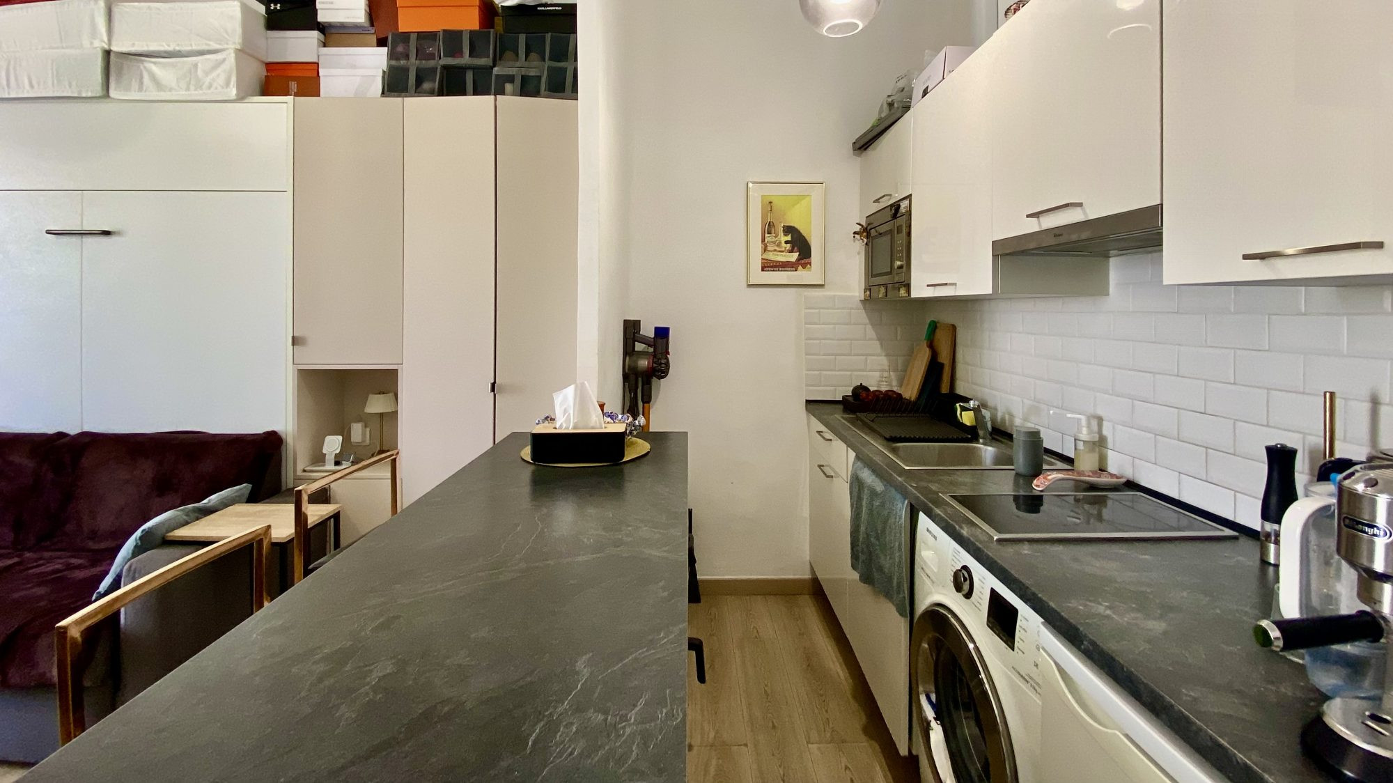 A VENDRE STUDIO 27M2 - BALCON - OUEST