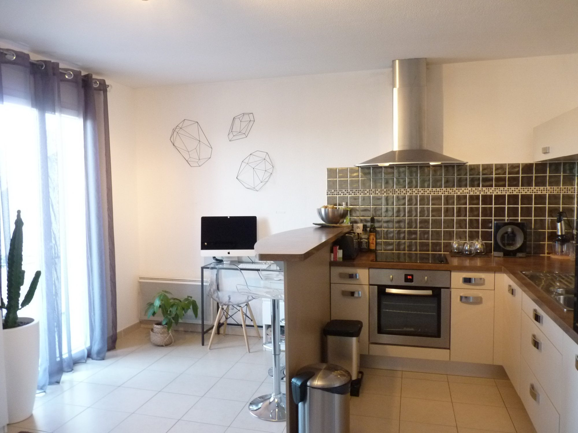 In the heart of Pont Royal golf T2 top floor, view, terrace 3