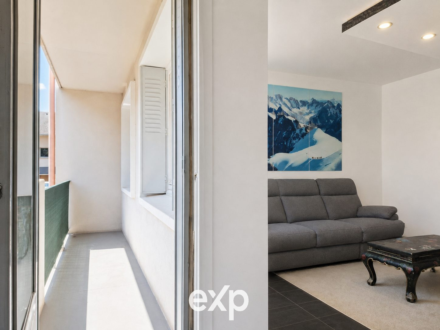 3-Room Apartment on Ground Floor in Barberaz, Balcony and Cellar 3