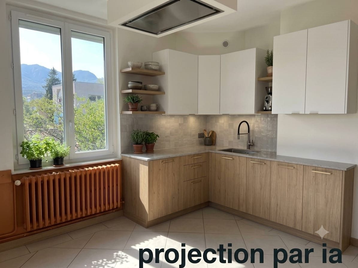 79 m² habitable + 42 m² potentiel loi carrez