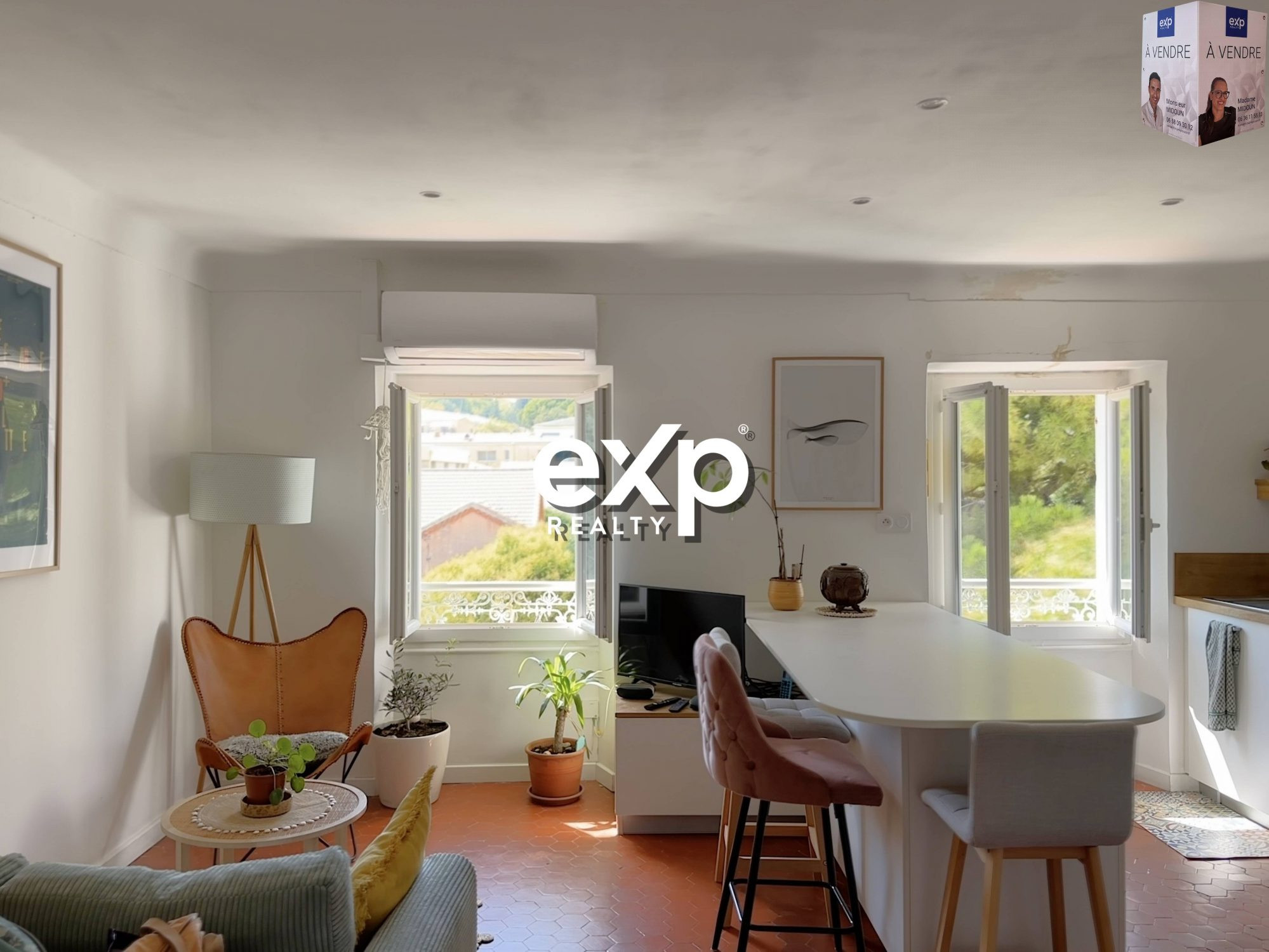Appartement T3 rénové – Dernier étage – Ollioules