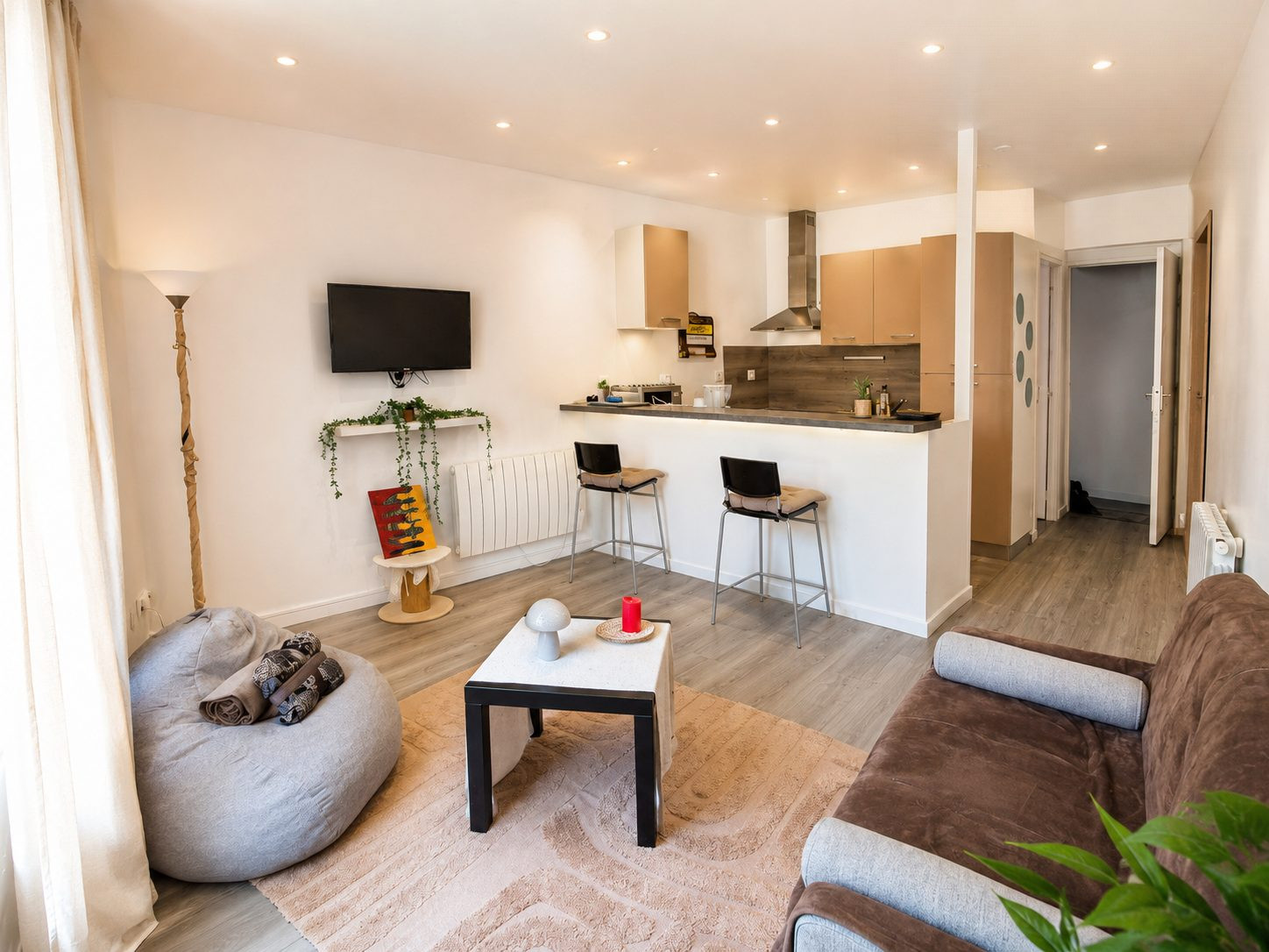 Charmant Duplex 2 Pièces Rénové et Meublé – À 2 min du Port de Dieppe