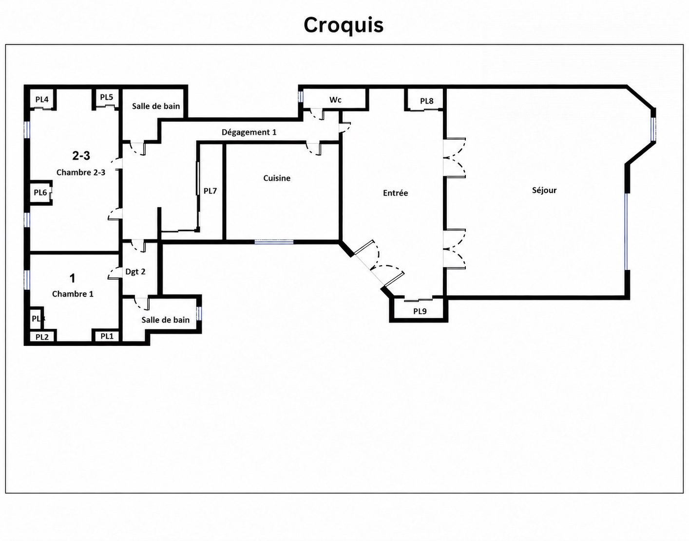 Appartement à vendre à Paris, 170 m²