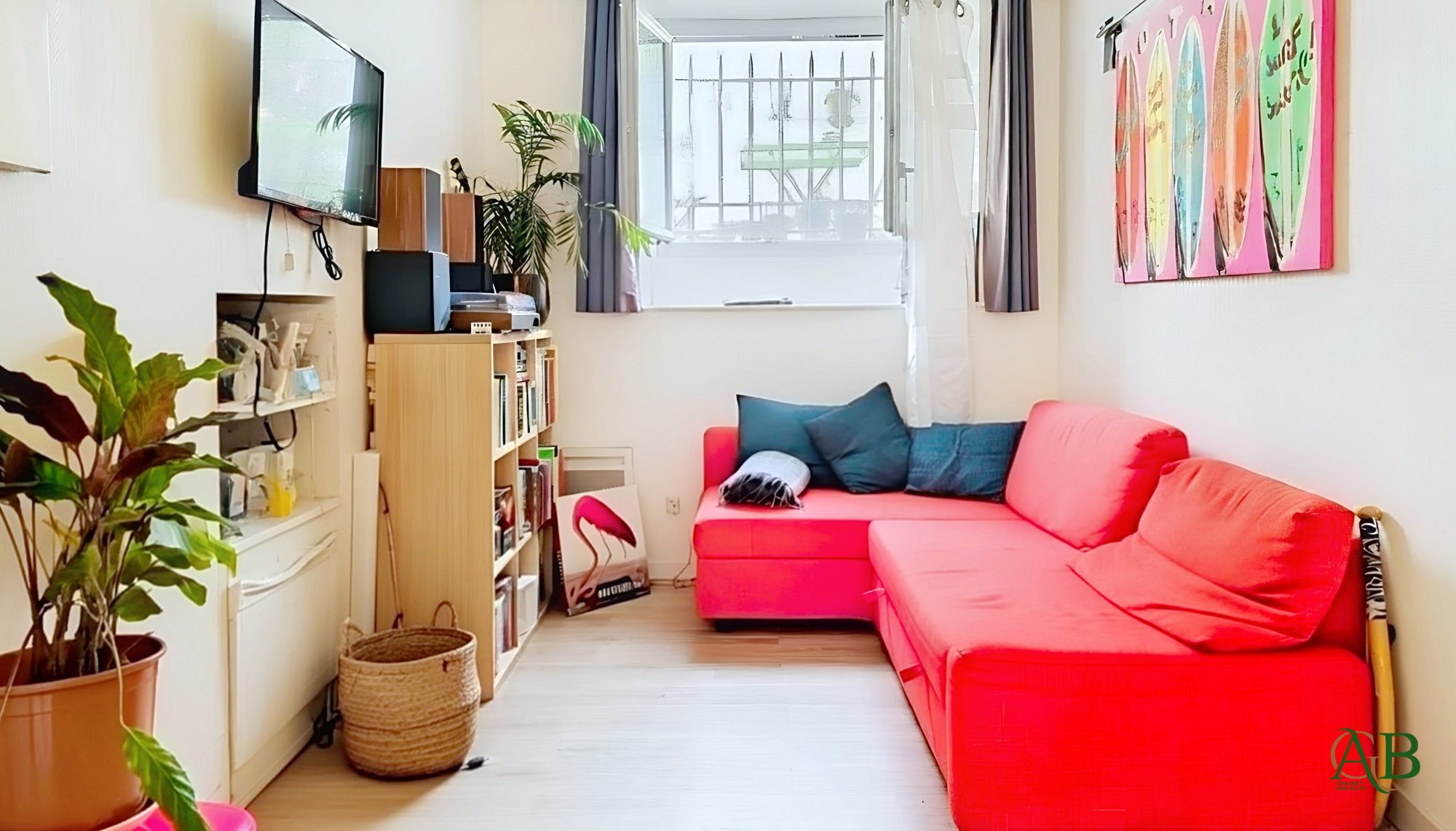 Apartment for sale in Biarritz, 32 m²