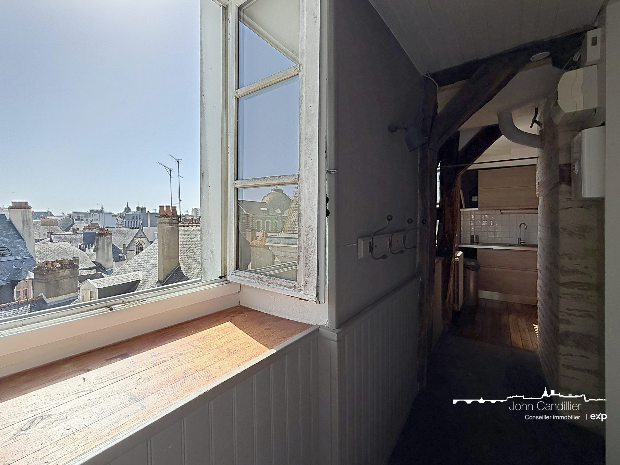 Rennes centre historique – 101 m², 3 chambres, vues sur les toits EXCLUSIVITÉ