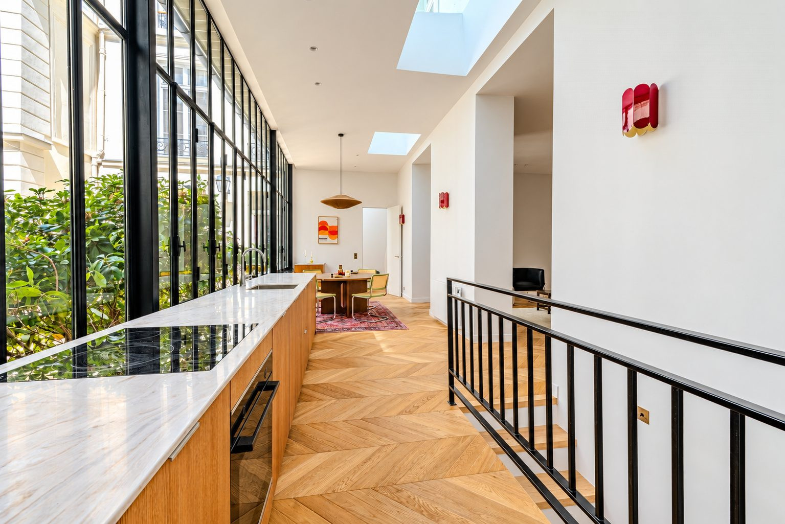 Lumière et sérénité près de la Place des Victoires, 2 chambres et 124,07 m²