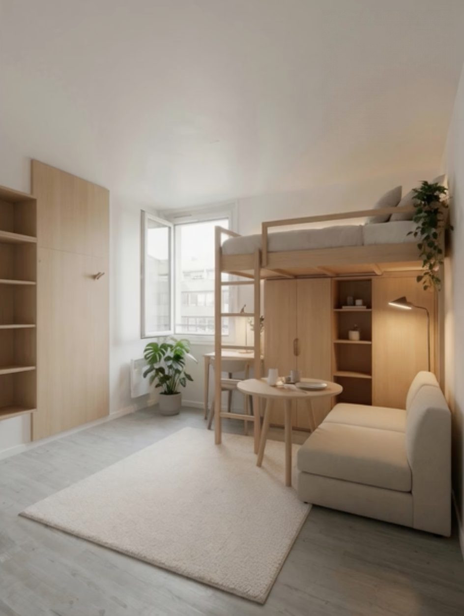 Appartement à vendre à Rennes, 18 m²