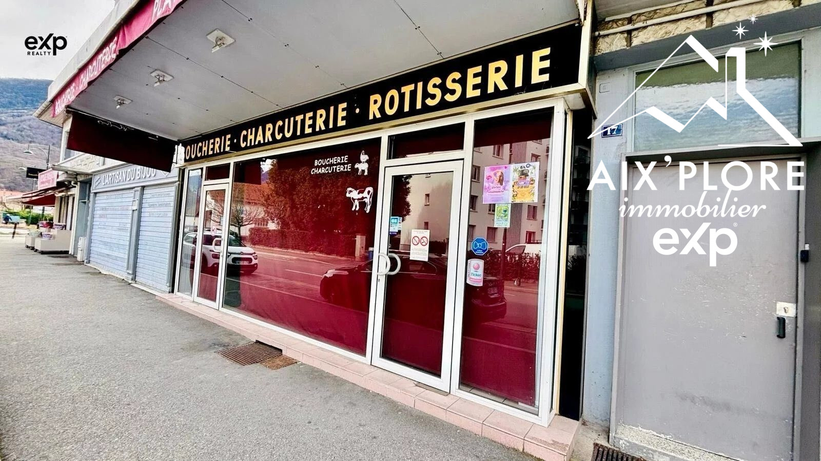 Vente Murs Commerciaux Boucherie, Charcuterie, Traiteur · à Albertville · 109 m² · 129 000 €