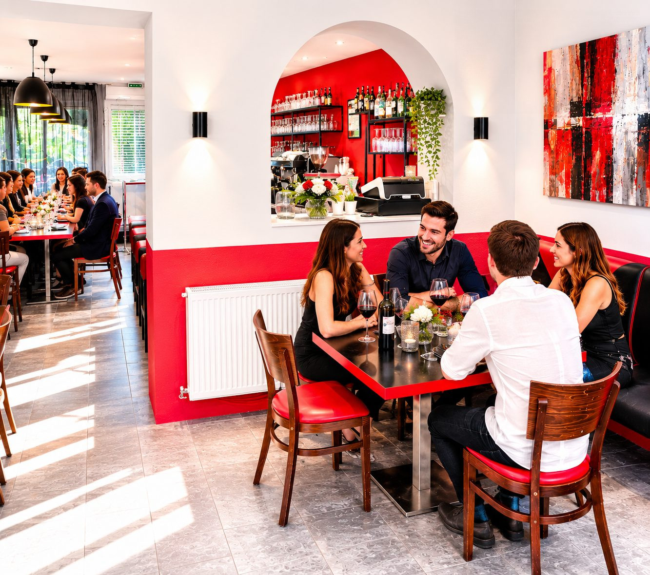🍽️ For Sale – Restaurant Bar with Terrace – 56 Covers + Apartment 🍷 4