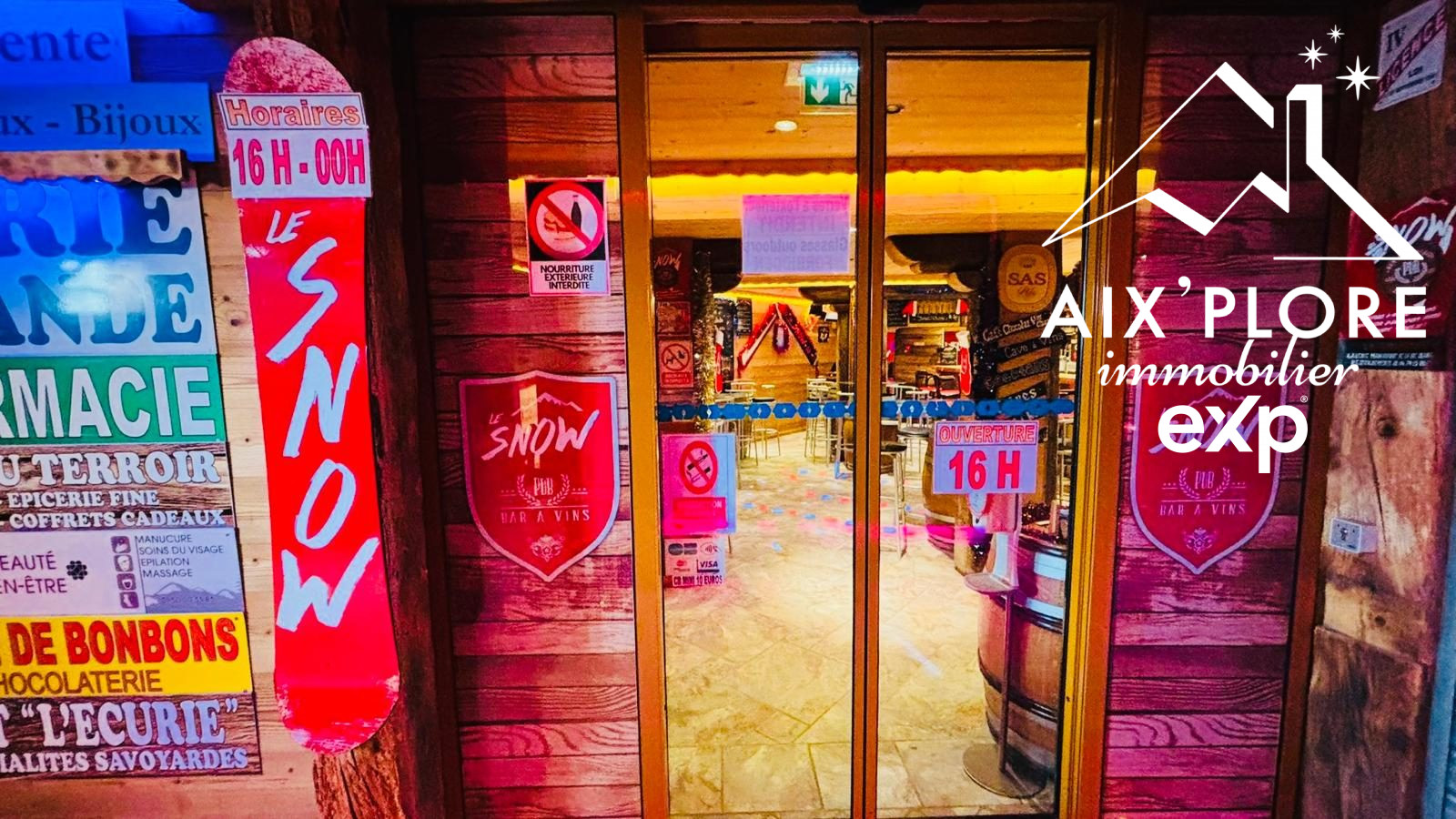 Vente Fonds de commerce Bar/Tapas Fontcouverte-la-Toussuire