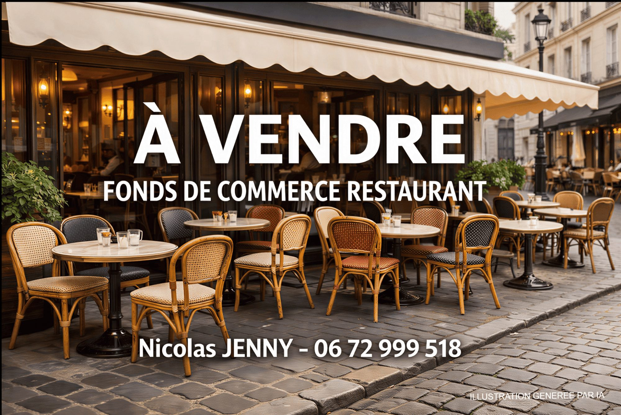 RESTAURANT 250 m² avec TERRASSE, Hyper Centre