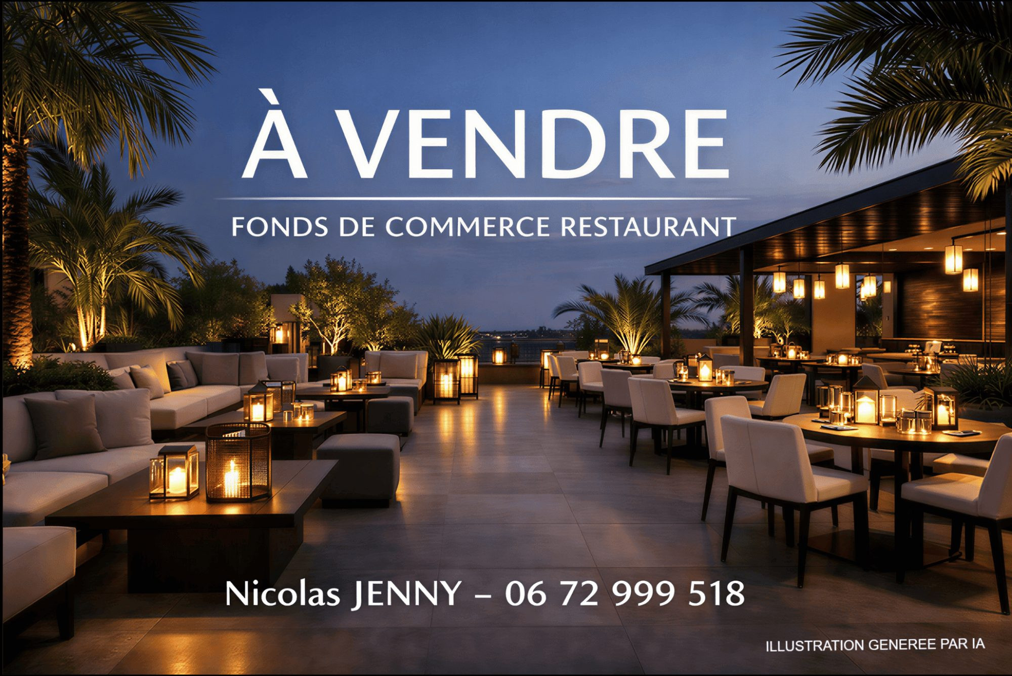 RESTAURANT 250 m² avec TERRASSE, Hyper Centre