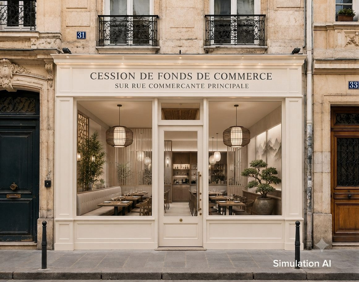 Cession Fonds de commerce - Restaurant asiatique - Les Lilas