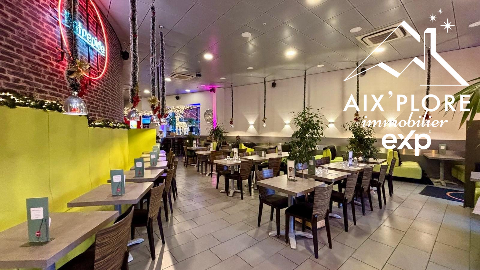 SEYNOD – RESTAURANT BRASSERIE À FORTE NOTORIÉTÉ – EMPLACEMENT N°1 EN GALERIE COMMERCIALE