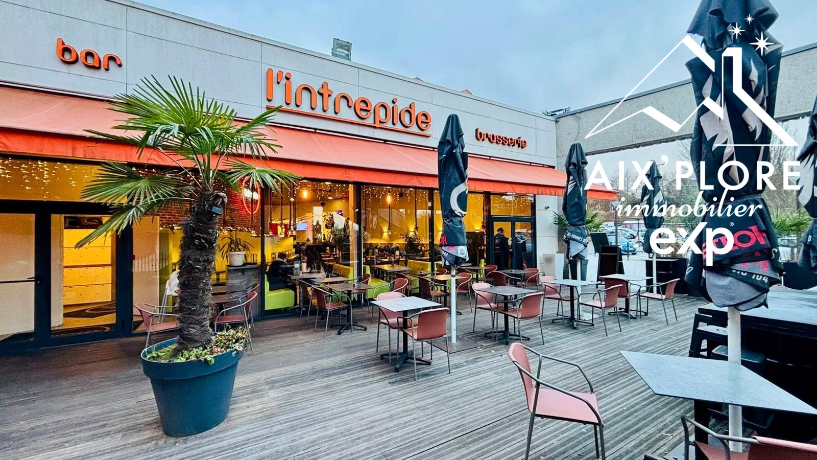 SEYNOD – RESTAURANT BRASSERIE À FORTE NOTORIÉTÉ – EMPLACEMENT N°1 EN GALERIE COMMERCIALE