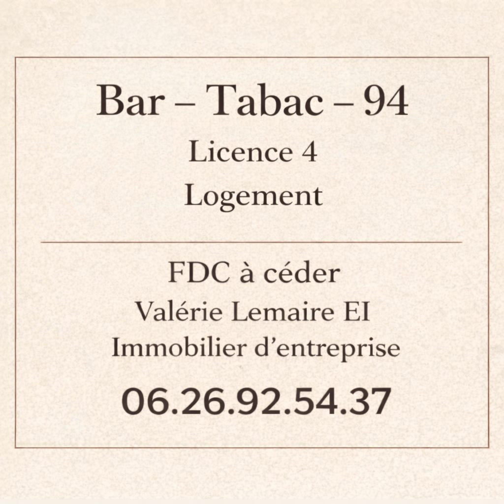 Fonds de commerce dans Le Perreux-sur-Marne