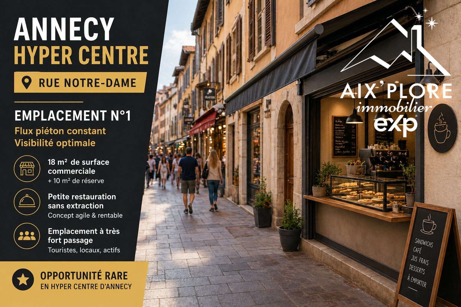 Fonds de commerce dans Annecy