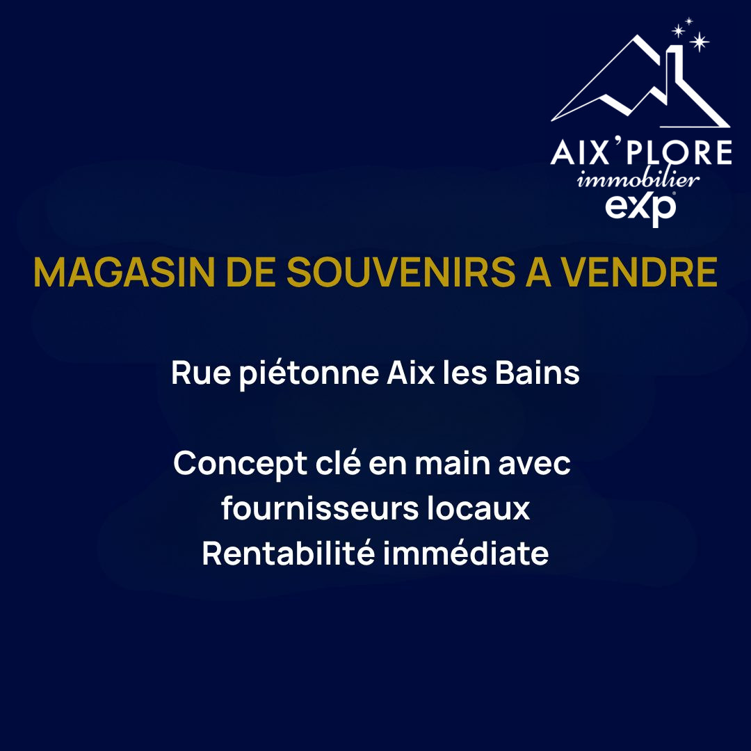 Fonds de commerce dans Aix-les-Bains