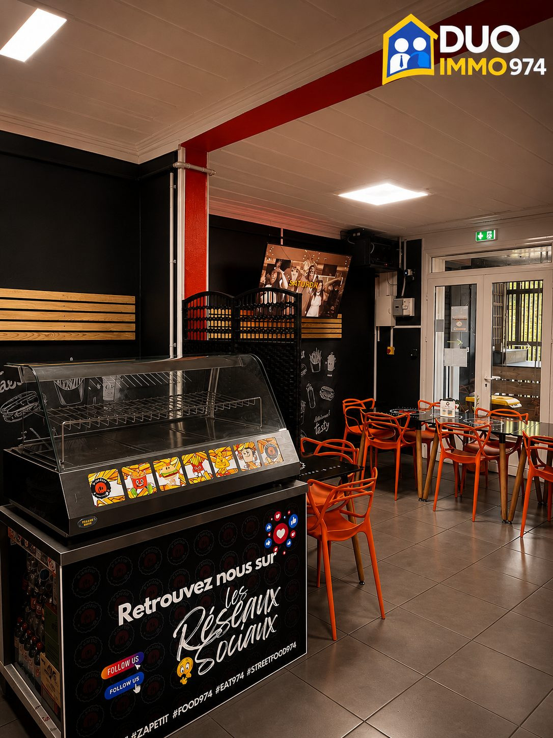Snack clé en main à vendre – Rivière Saint-Louis – emplacement stratégique – cuisine équipée