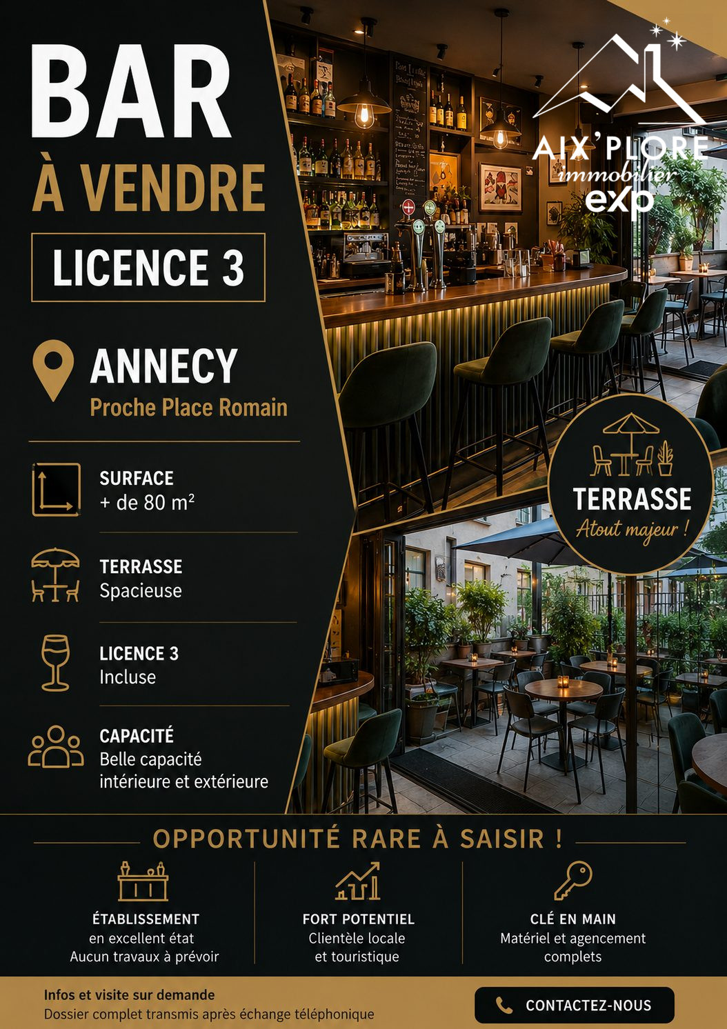 Fonds de commerce dans Annecy