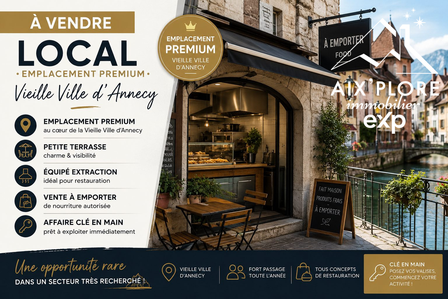 Fonds de commerce dans Annecy