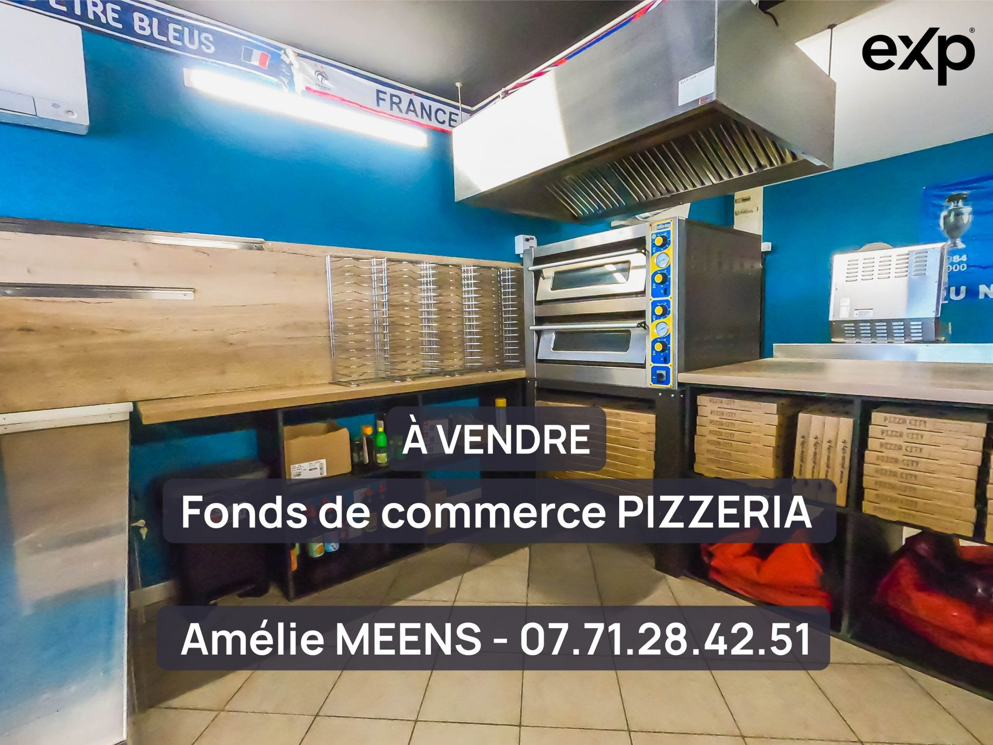 Fonds de commerce Pizzeria sous franchise clé en main