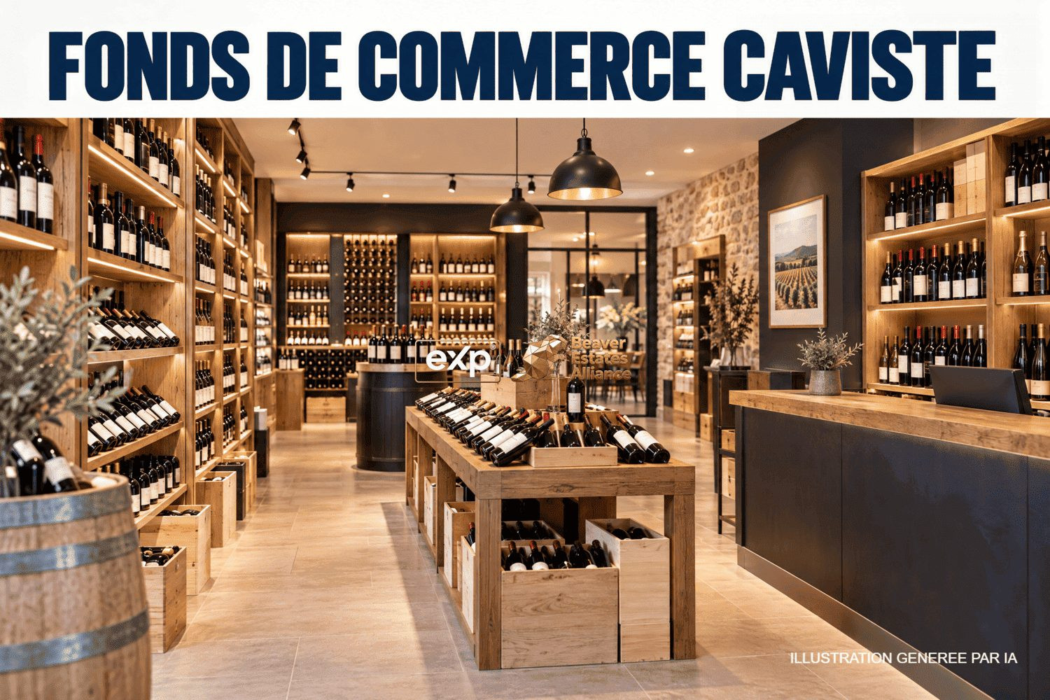 FONDS DE COMMERCE CAVISTE