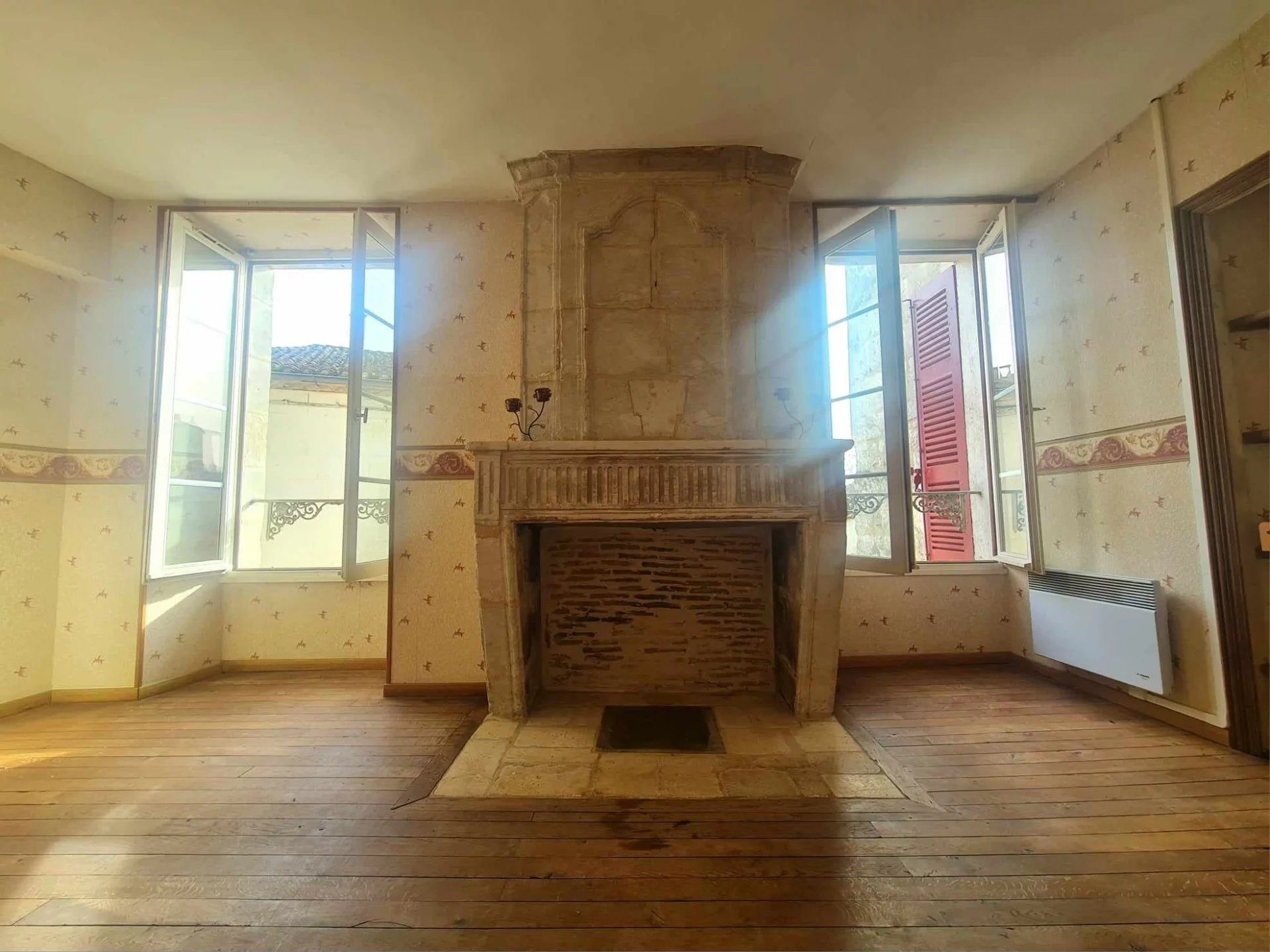In the Heart of Aubeterre Building with Commercial Space and Apartment 5
