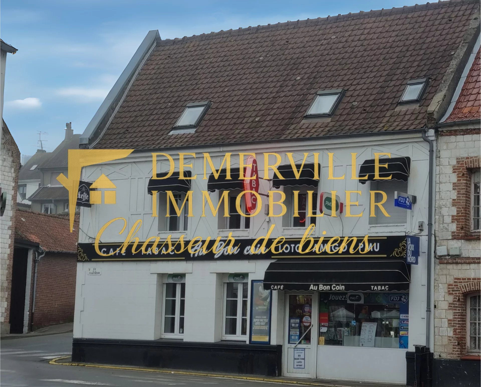 À VENDRE – Immeuble mixte avec logement de fonction, proche Montreuil-sur-Mer