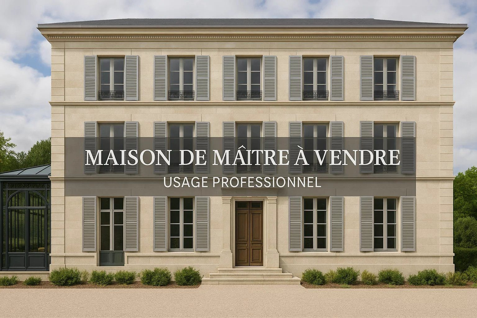 MURS COMMERCIAUX HOTEL PARTICULIER– Essonne