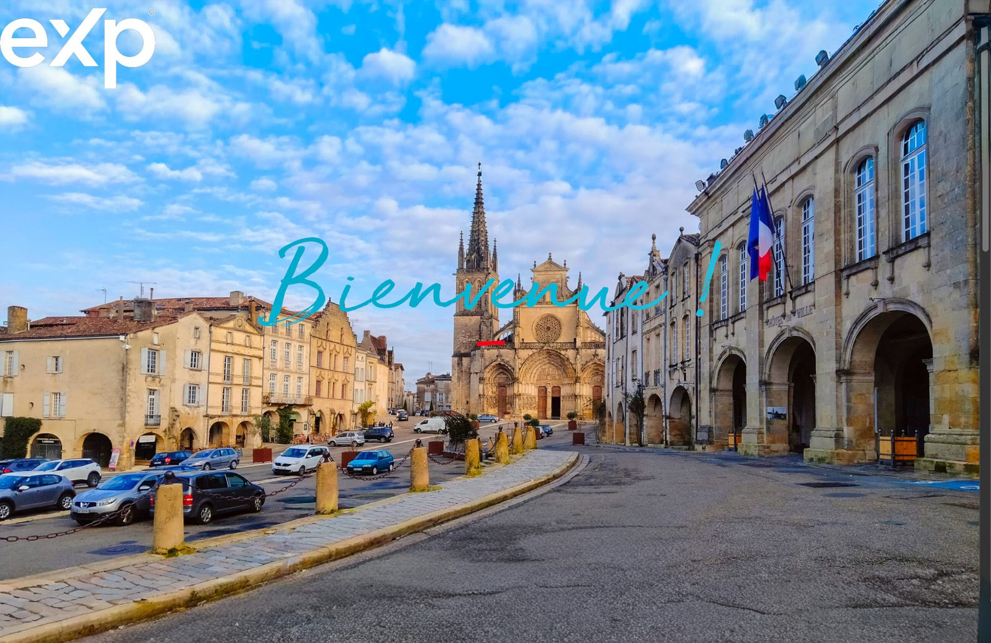 33430-BAZAS- IMMEUBLE DE RAPPORT – 6 LOGEMENTS–COEUR DE VILLE