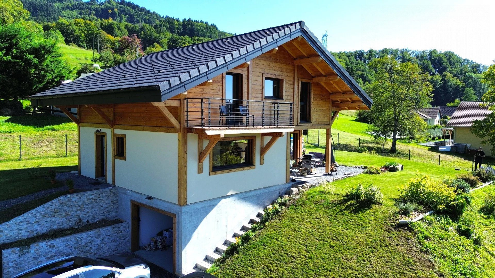 Chalet moderne et chaleureux de 156 m² habitables sur 1330 m² de terrain