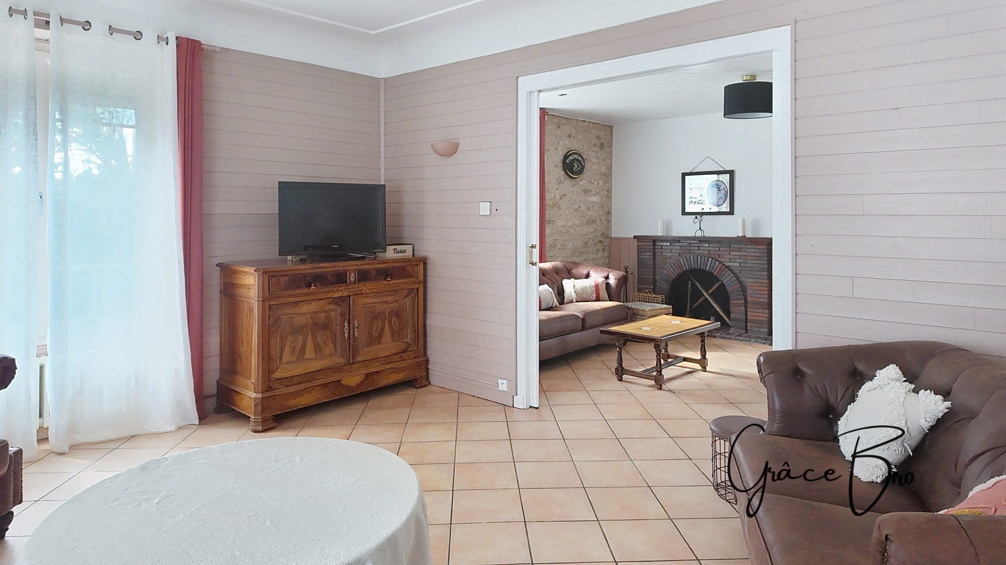 Domaine de charme m² - 330 m² - 2 gîtes - Piscine 60 m² - Tennis - Parc d’1 ha