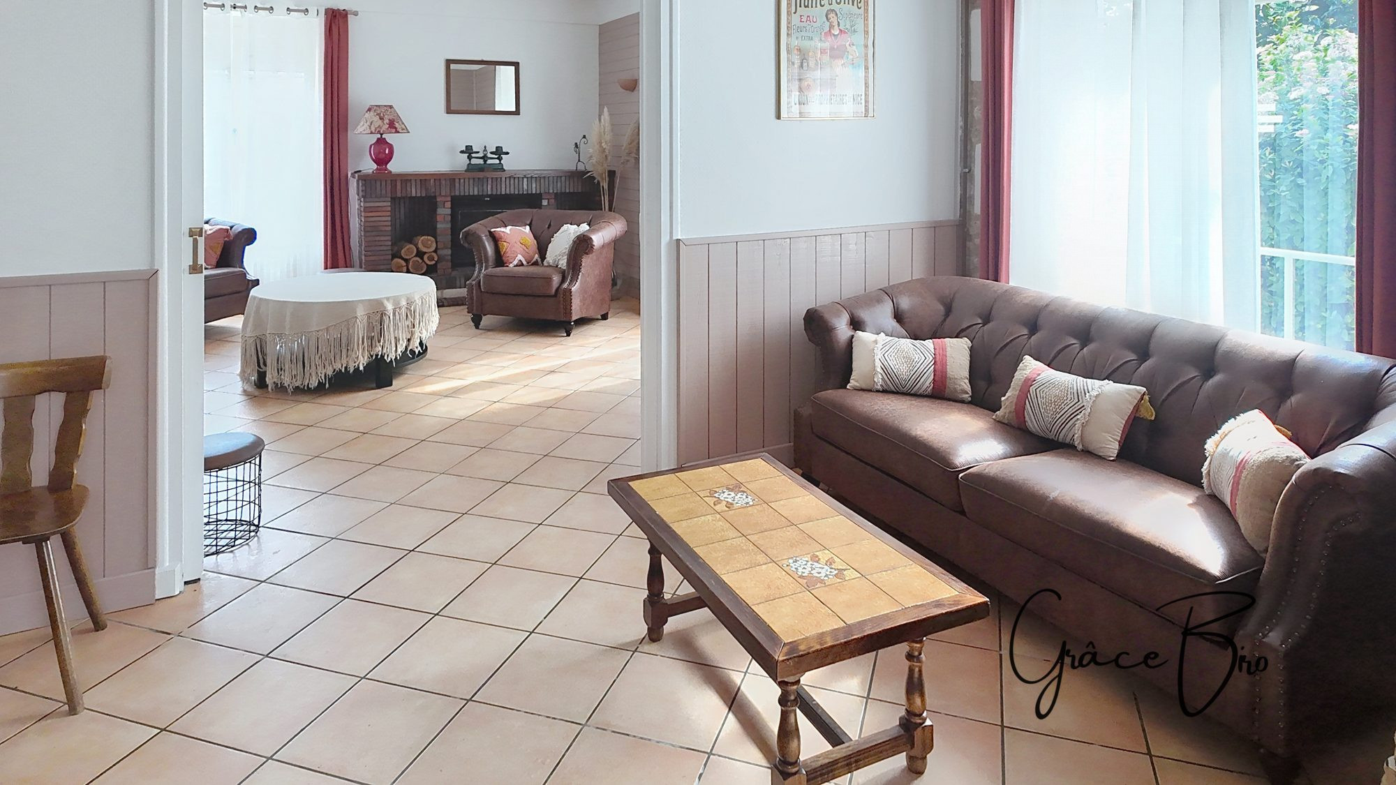 Charming Estate m² - 330 m² - 2 gîtes - 60 m² Swimming Pool - Tennis - 1 hectare Park 3