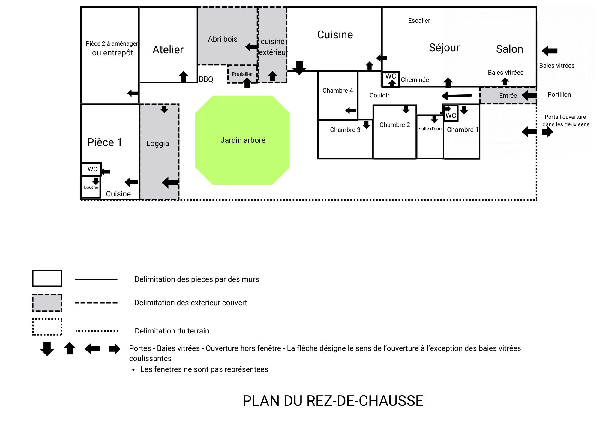 HOUSE 9 ROOMS with INDEPENDENT APARTMENT - LAND 410 m2 3