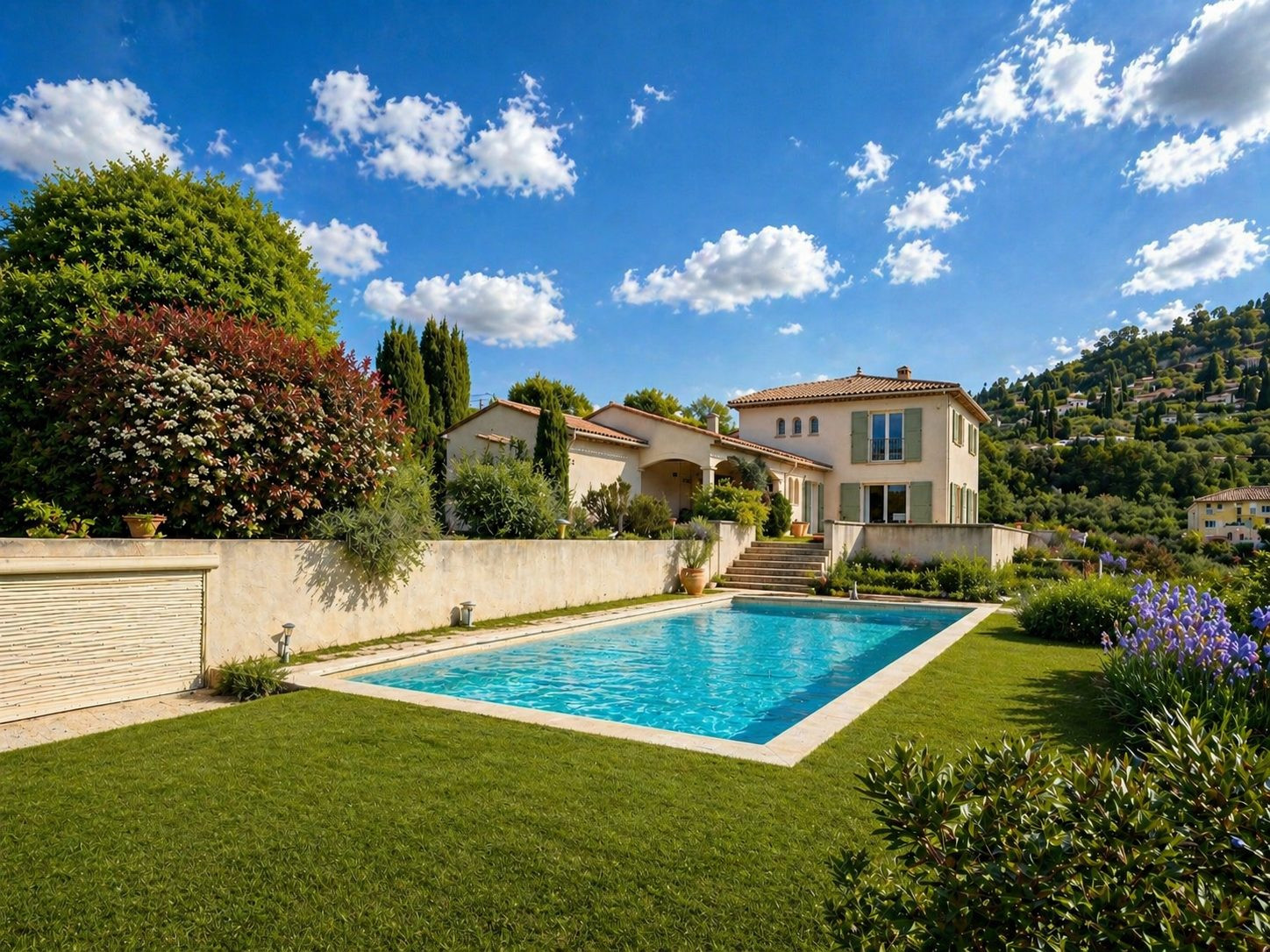 Maison de Standing à vendre avec piscine et vue dégagée sur les Collines