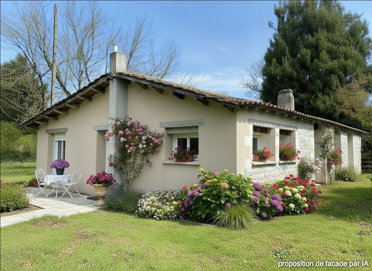 Maison de campagne, dépendances et 17000m2 de bois et terres