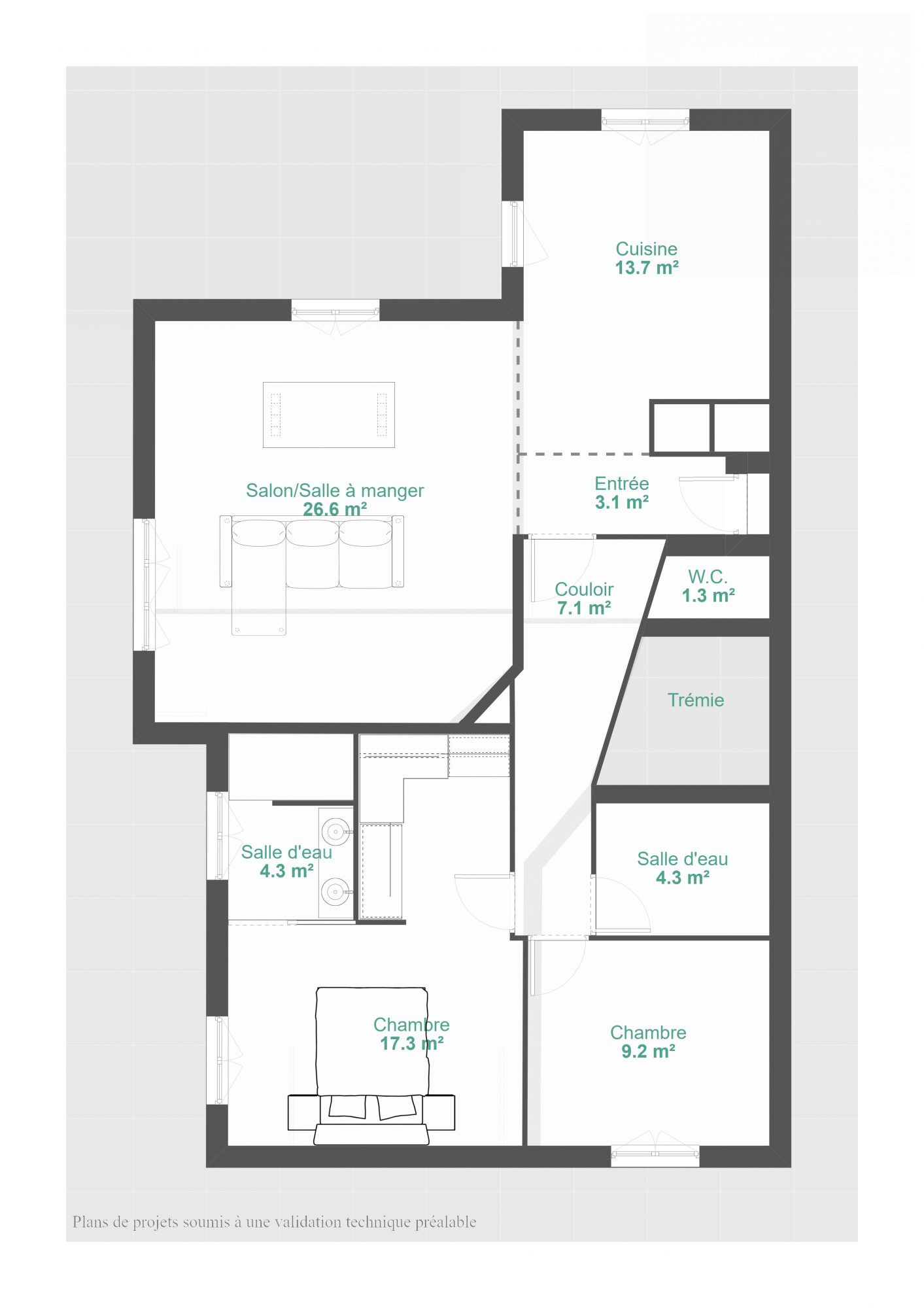 Maison 5 pièces 88 m² · à Les Sables-d'Olonne · 88 m² · 281 000 €