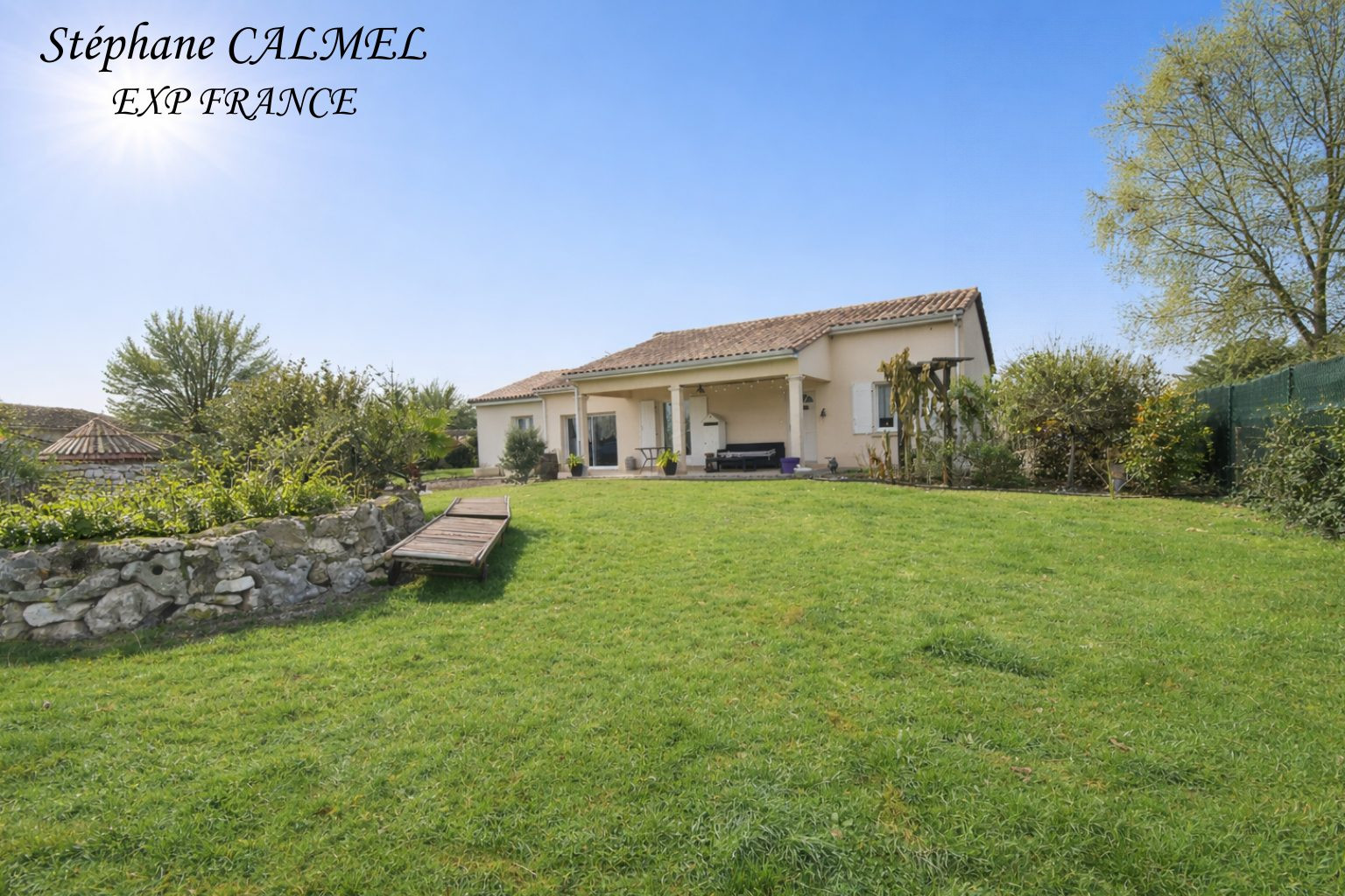La Force - Au calme - Maison plain-pied 125 m² - Terrain de 1869 m²