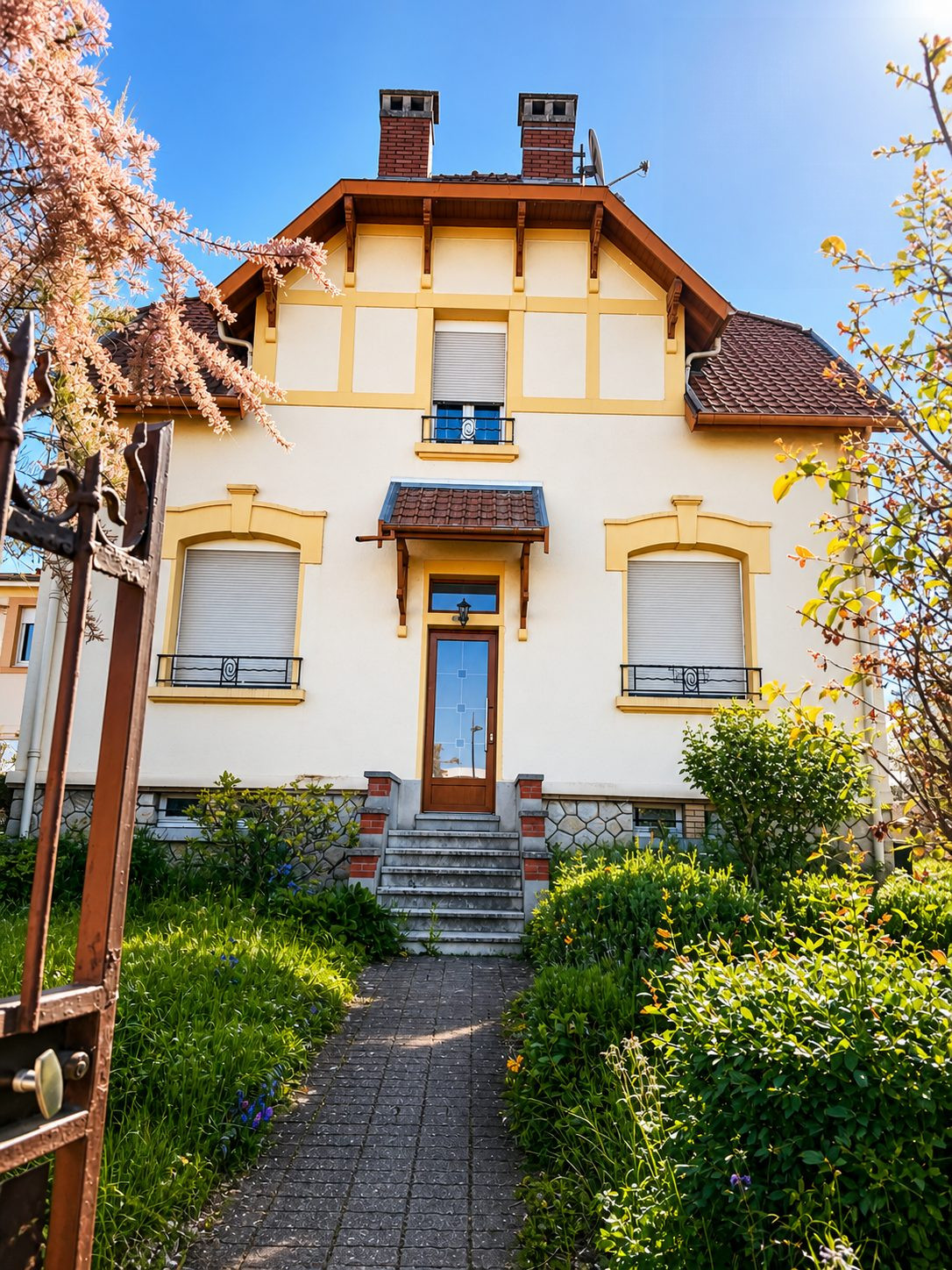 MAISON DE CARACTÈRE À RÉINVENTER – 130 m² HABITABLES – GARAGE – DÉPENDANCE – TERRAIN DE 570 m²