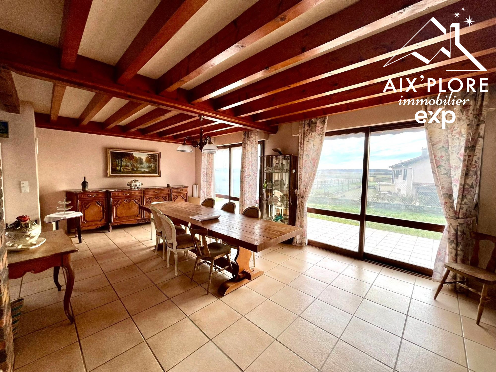 Maison de caractère 204 m² – Terrain 1 500 m² – BÉLIGNEUX (01360)