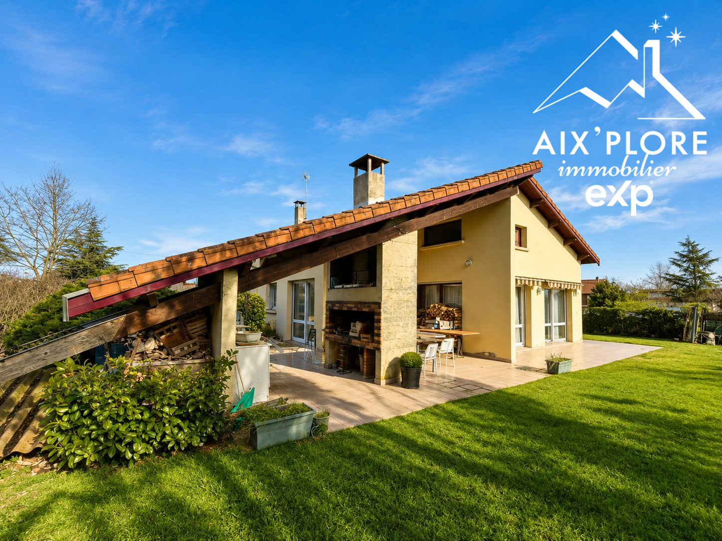 Maison de caractère 204 m² – Terrain 1 500 m² – BÉLIGNEUX (01360)