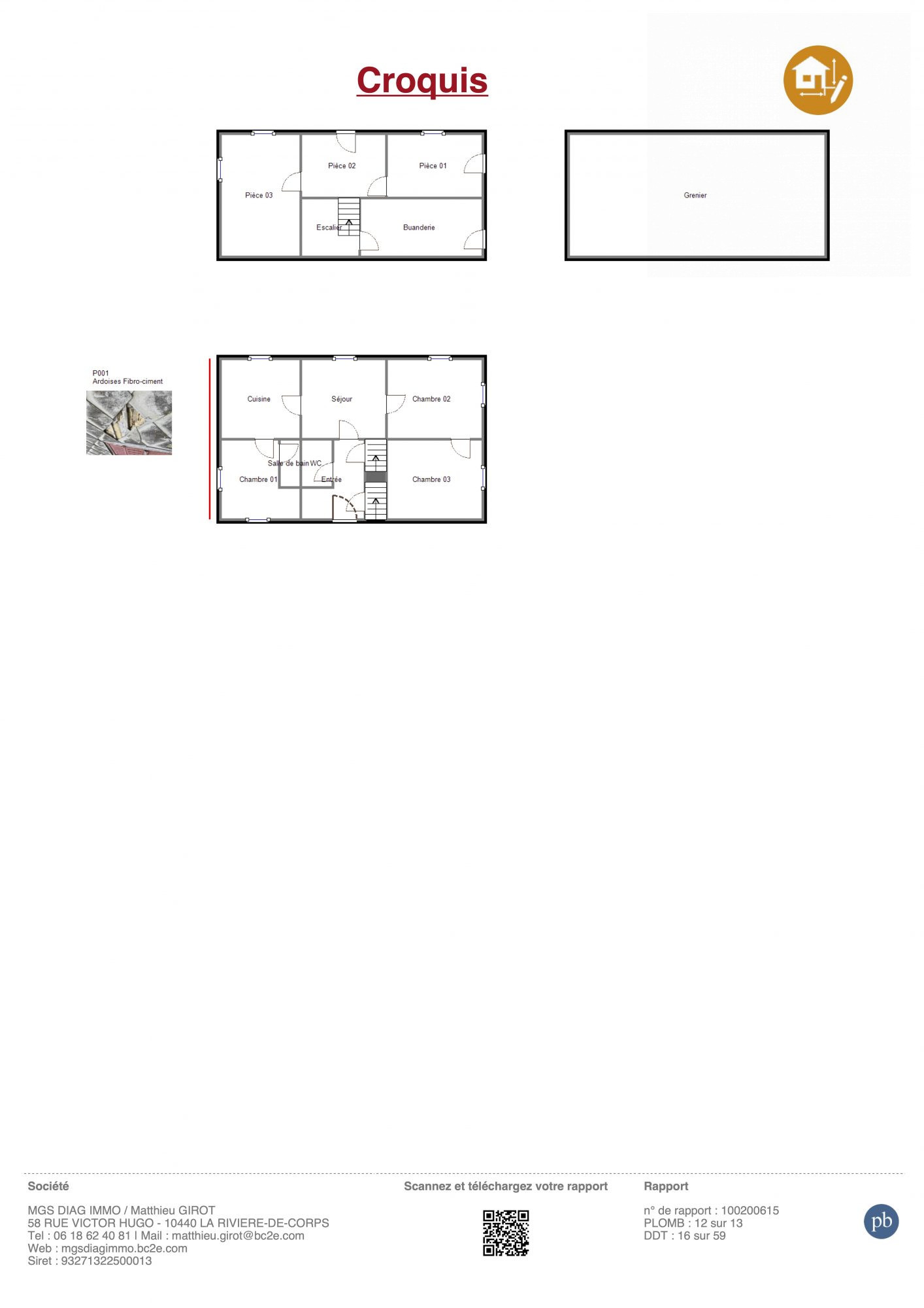 Maison 5 pièces 93 m² · à Ramerupt · 93 m² · 60 000 €
