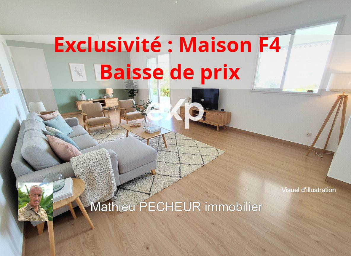 Sainte-Marie / Beaumont : Maison F4 (3 chambres) avec vue,