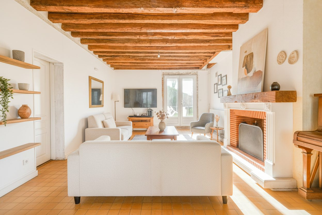 Maison de caractère fort potentiel